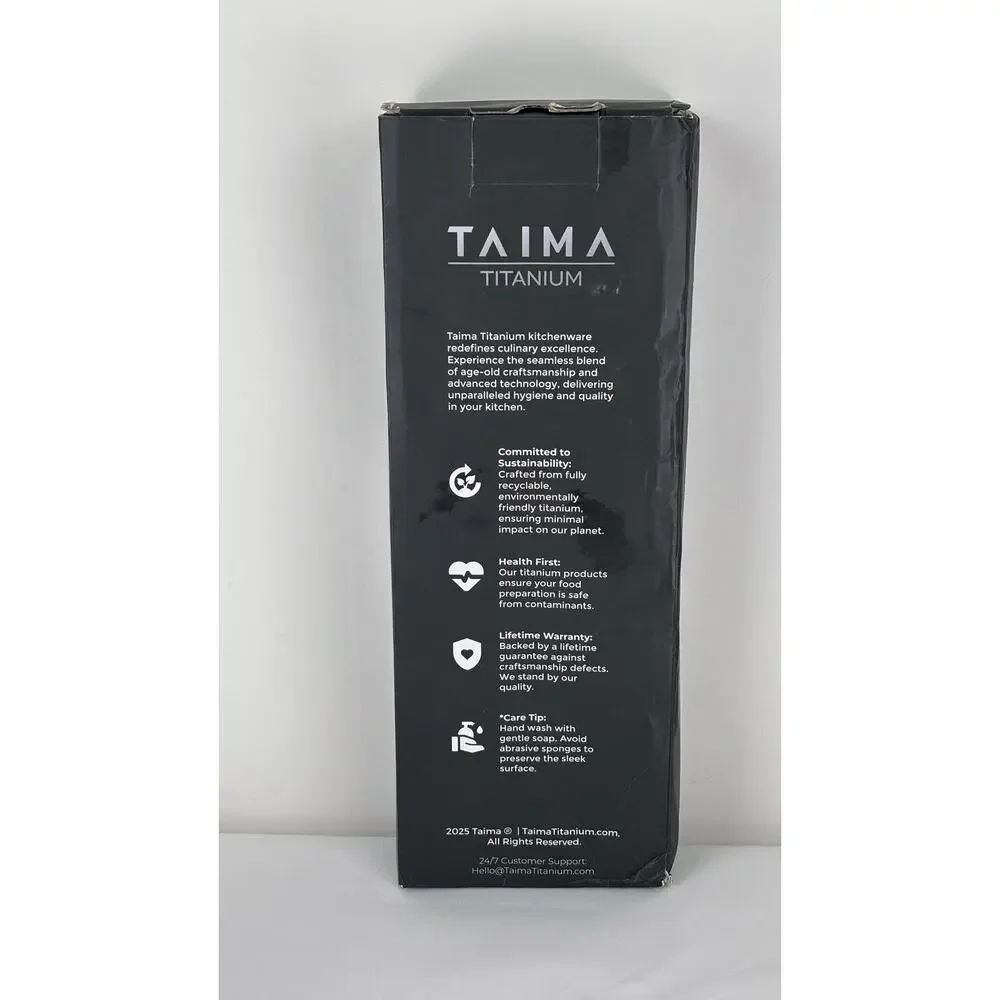 Taima Pure Titanium Dipper Kitchen Utensil New